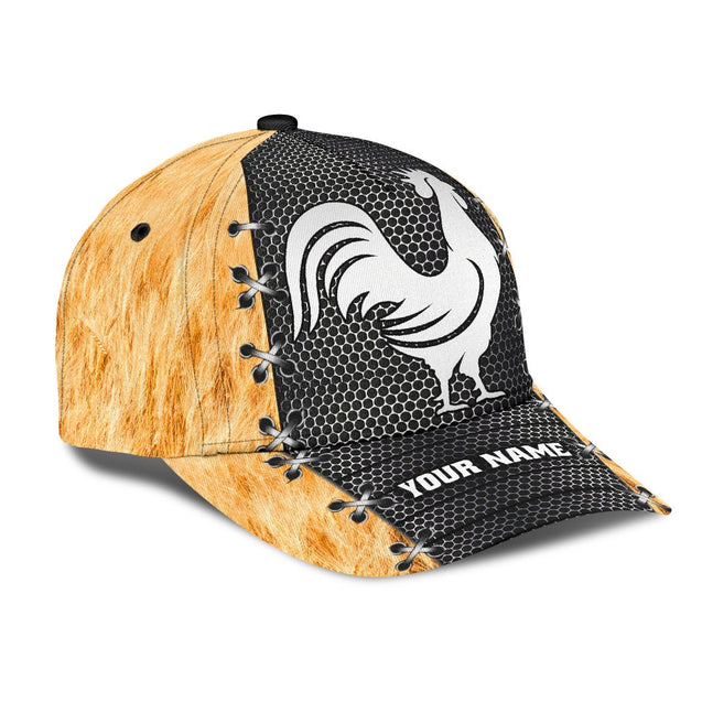 Personalized Rooster 3D Printed Cap HHT18052103