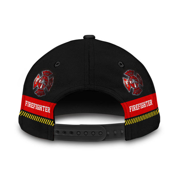 Customize Name Firefighter Classic Cap