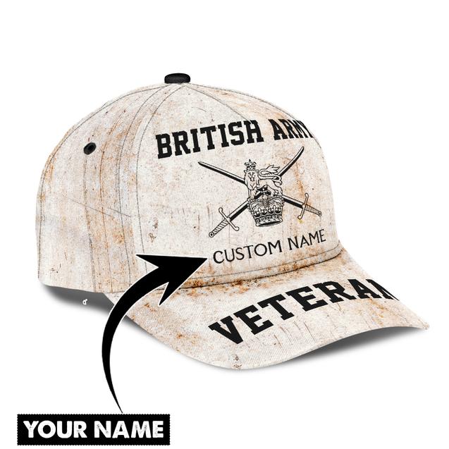 Custom Name XT British Veteran Army Classic Cap MH12042101