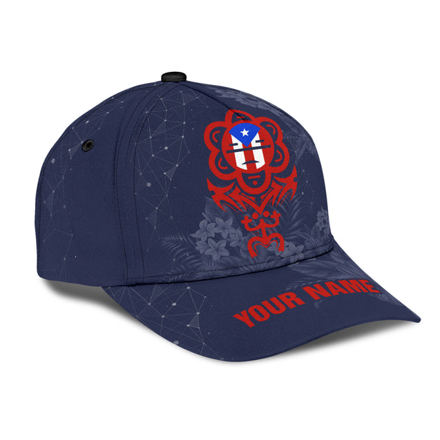 Customize Name Puerto Rico Classic Cap