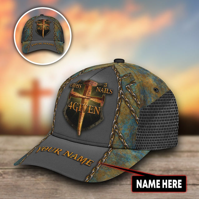 Personalized Jesus Saves 3D Printed Classic Cap Pi23032102