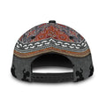 Aboriginal dots Zip pattern 3D design printed Classic Cap