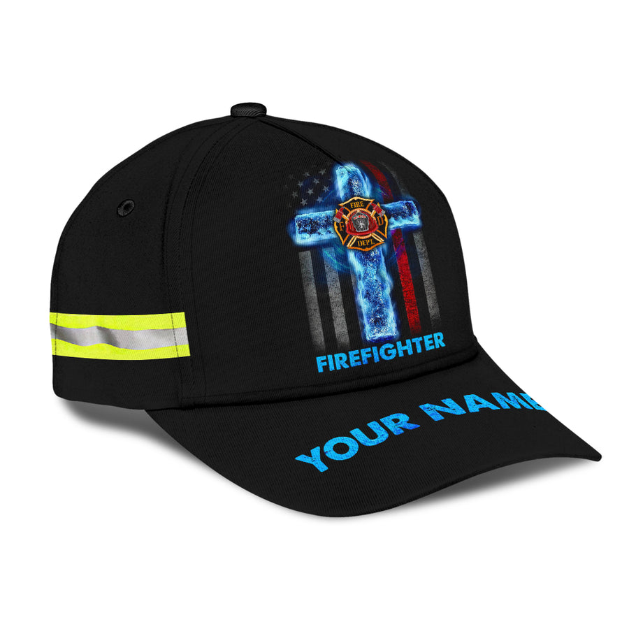 Customize Name Firefighter Classic Cap