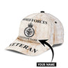 Custom Name XT British Veteran Armed Forces Classic Cap HHT13042103