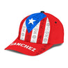 Customize Name Loving Puerto Rico Classic Cap