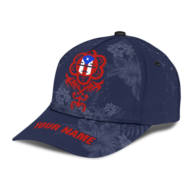 Customize Name Puerto Rico Classic Cap