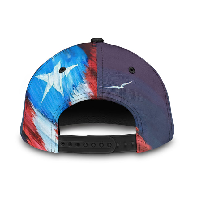 Customize Name Great Wave Puerto Rico Classic Cap