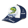 Custom name Mahi-mahi Fishing hat Hook 3D design print Cap