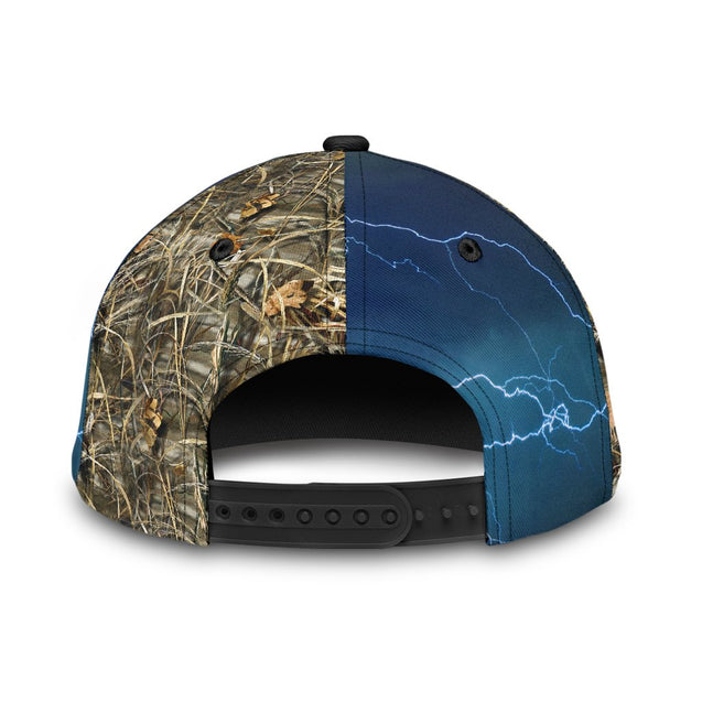 Bass Fishing hat Hook 3D design print Cap