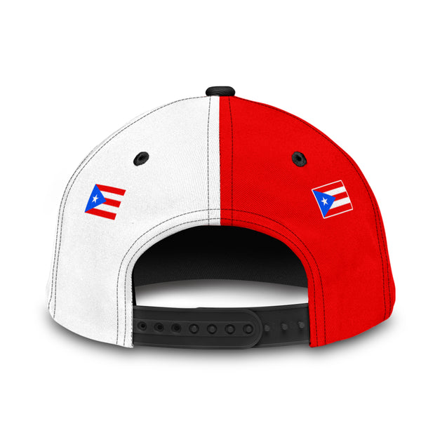 Customize Name Puerto Rico Classic Cap