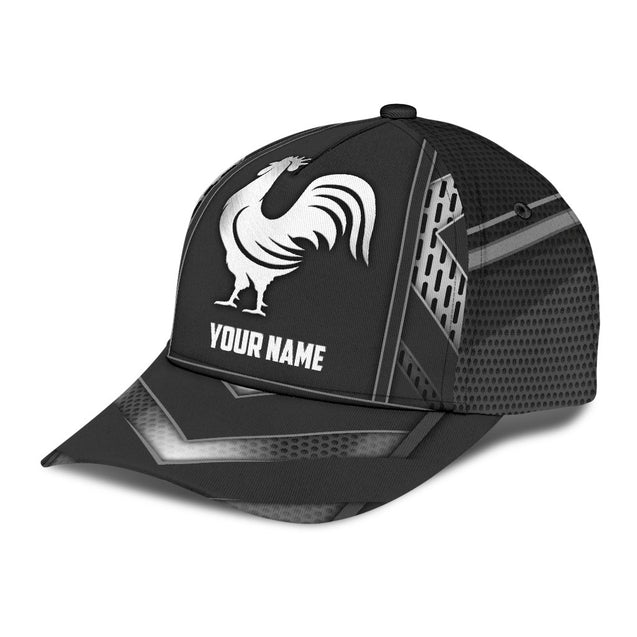 Personalized Rooster 3D Printed Cap DD13052103