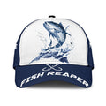 Custom Name Tuna Fishing hat Hook 3D design print Cap