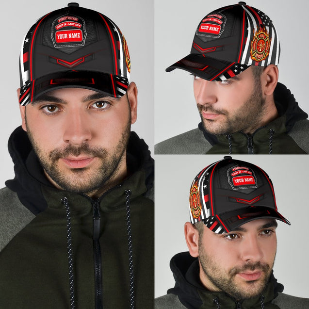 Customize Name Firefighter Classic Cap NTN06032101