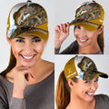Custom Name Walleye Fishing hat Hook 3D design print Cap
