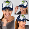 Custom name Mahi-mahi Fishing hat Hook 3D design print Cap