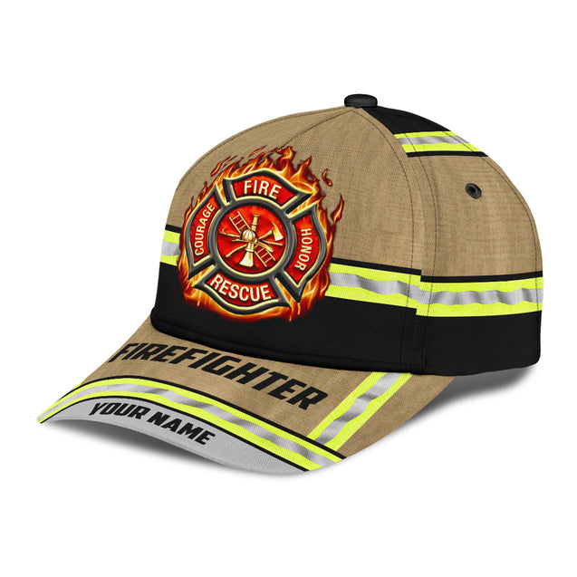 Customize Name Firefighter Classic Cap