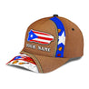 Customize Name Puerto Rico Classic Cap