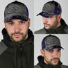 Fishing hat United Kingdom Hook 3D design print Cap