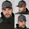 Fishing hat United Kingdom Hook 3D design print Cap