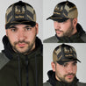 Personalized Name Bull Riding Classic Cap Team Roping Golden