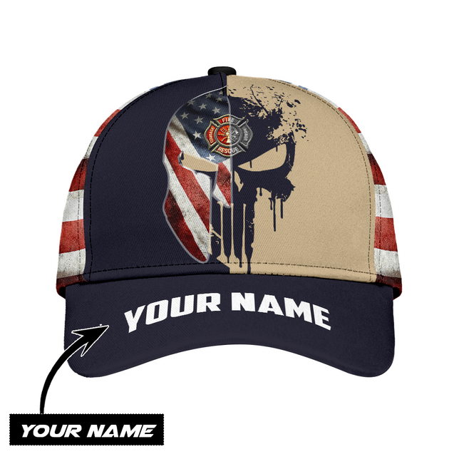 Customize Name Firefighter Classic Cap