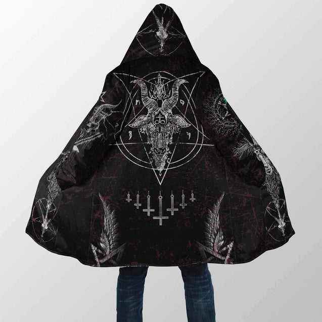 Satanic Dream Coat - Plus Size Cloak (No-Bag) MP751-Apparel-MP-S-Vibe Cosy™