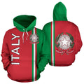 Italy All Over Hoodie - Straight Version-Apparel-PL8386-Hoodie-S-Vibe Cosy™