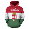 Hungary Flag and Coat of Arms-Apparel-PL8386-Hoodie-S-Vibe Cosy™