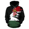 Hungary Hoodie Flag Painting-Apparel-PL8386-Hoodie-S-Vibe Cosy™