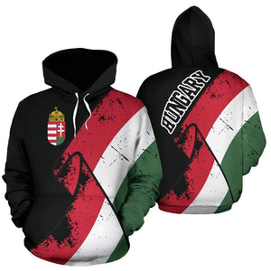 Hungary Special Grunge Flag-Apparel-PL8386-Hoodie-S-Vibe Cosy™