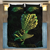 New zealand bedding set slight silver fern fantail bedding set green-Bedding-PL8386-Twin-Vibe Cosy™