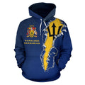 Barbados Forever Hoodie-Apparel-PL8386-Hoodie-S-Vibe Cosy™