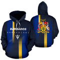 Barbados Hoodie With Sport Hoodie-Apparel-PL8386-Hoodie-S-Vibe Cosy™