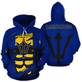 Barbados In Me All Over Hoodie blue PL069-Apparel-PL8386-Hoodie-S-Vibe Cosy™