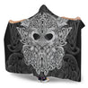 Viking Hooded Blanket - Mjolnir Odin PL100-HOODED BLANKETS (P)-PL8386-Hooded Blanket - .-Youth 60"x45"-Vibe Cosy™