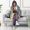 Viking Hooded Blanket - Mjolnir Odin PL100-HOODED BLANKETS (P)-PL8386-Hooded Blanket - .-Youth 60"x45"-Vibe Cosy™