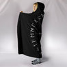 Viking Hooded Blanket - Helm of Awe PL107-HOODED BLANKETS (P)-PL8386-Hooded Blanket - .-Youth 60"x45"-Vibe Cosy™