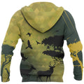 3D All Over Printed Botswana Animal Hoodie PL119-Apparel-PL8386-Zipped Hoodie-S-Vibe Cosy™