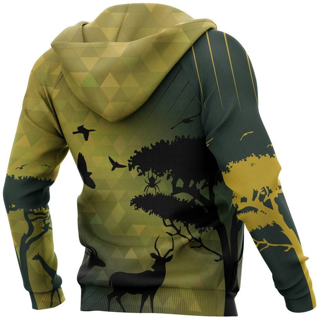 3D All Over Printed Botswana Animal Hoodie PL119-Apparel-PL8386-Hoodie-S-Vibe Cosy™
