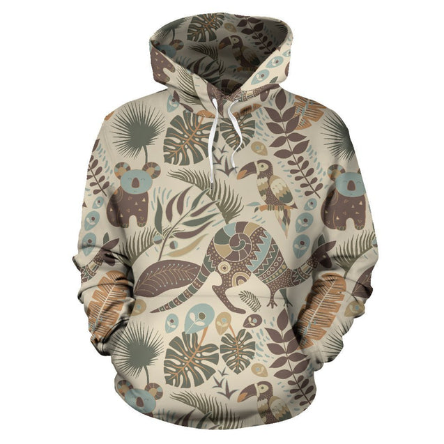 Australia Animal All Over Print Hoodies PL127-Apparel-PL8386-Hoodie-S-Vibe Cosy™