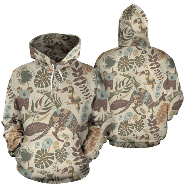 Australia Animal All Over Print Hoodies PL127-Apparel-PL8386-Hoodie-S-Vibe Cosy™
