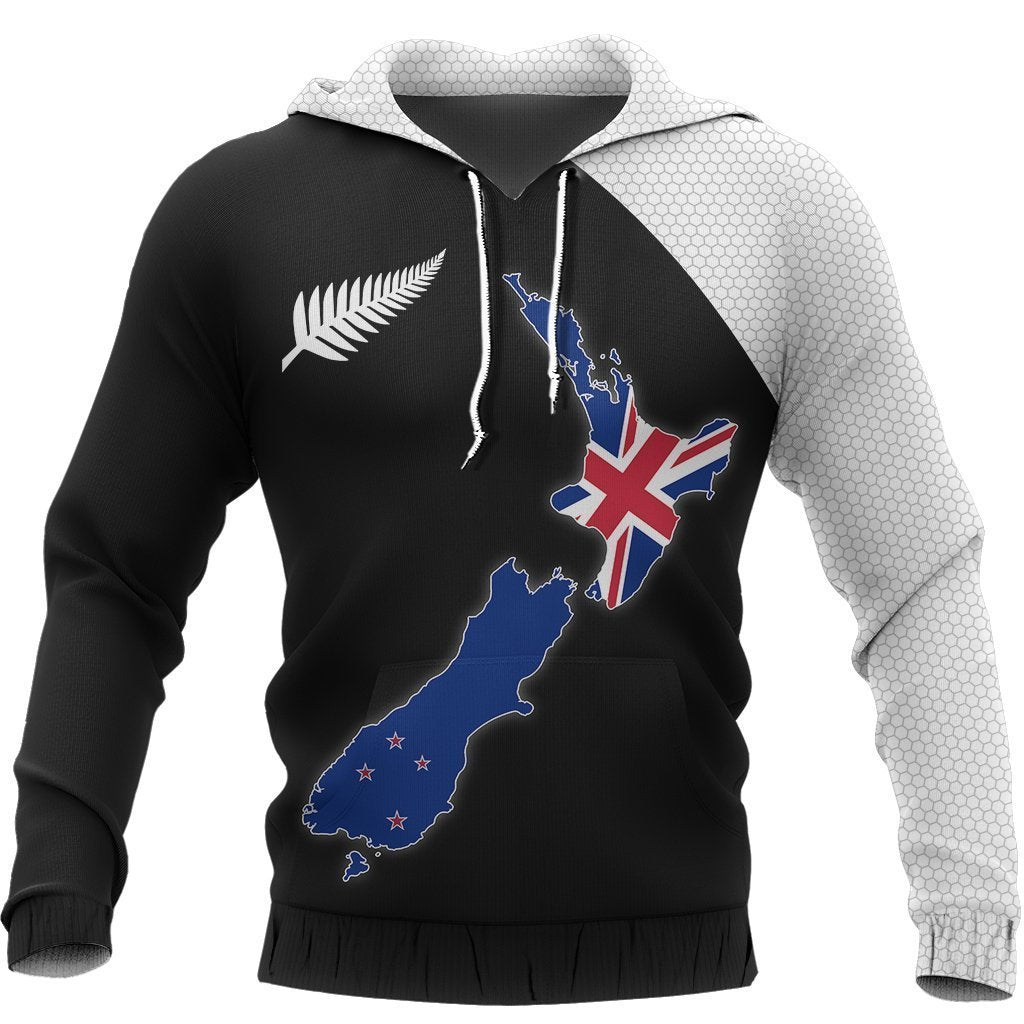 New Zealand Map Special Hoodie PL143-Apparel-PL8386-Hoodie-S-Vibe Cosy™