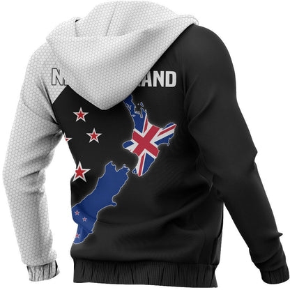 New Zealand Map Special Hoodie PL143-Apparel-PL8386-Hoodie-S-Vibe Cosy™
