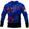 Anzac Day Lest We Forget All Over Hoodie PL156-Apparel-PL8386-Hoodie-S-Vibe Cosy™