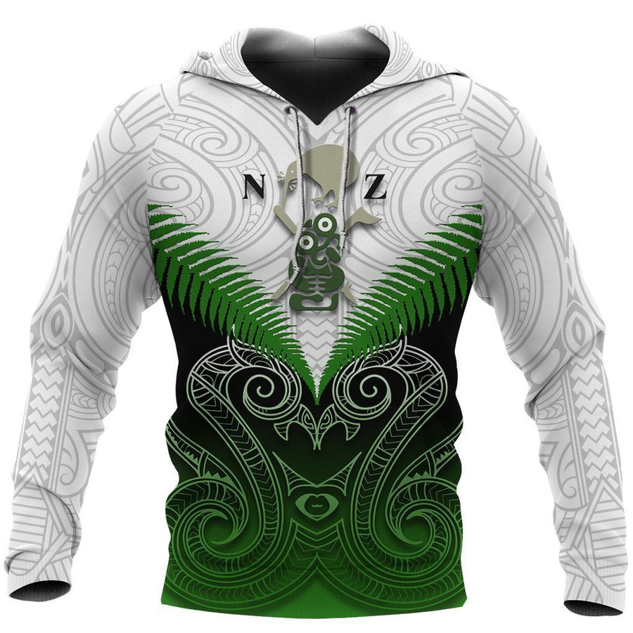 Maori Manaia Green Rugby 3D All Over Printed