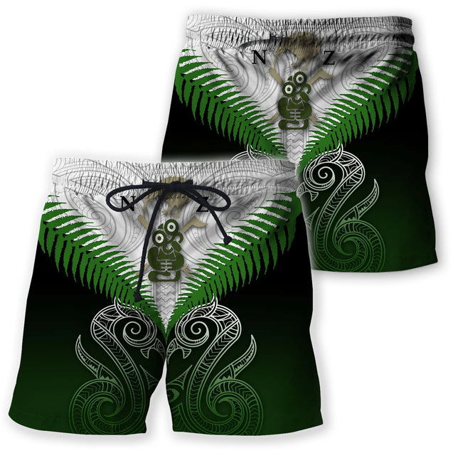 Maori Manaia Hoodie Green Rugby PL165 - Amaze Style™-Apparel