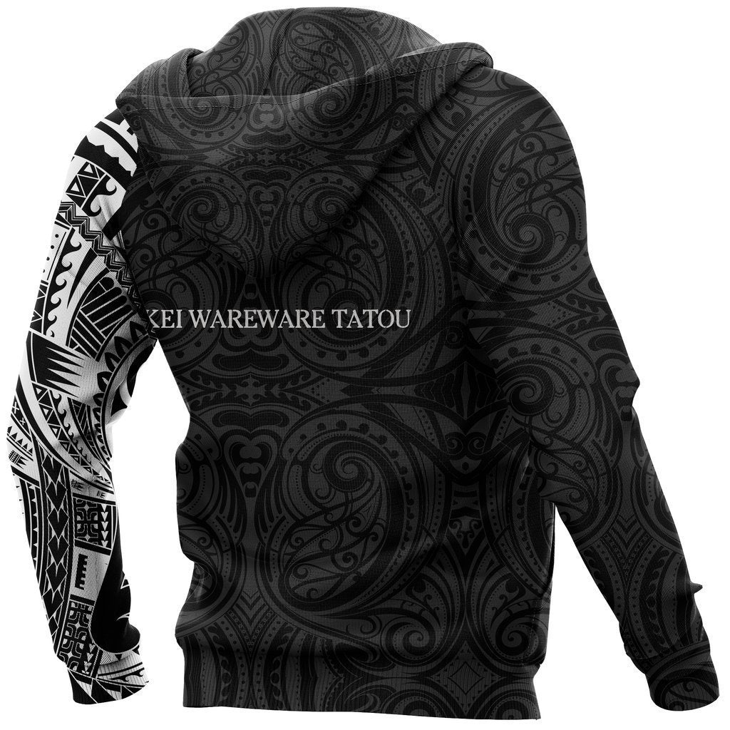 Lest We Forget Maori Tattoo New Zealand Pullover Hoodie PL170 - Vibe Cosy™