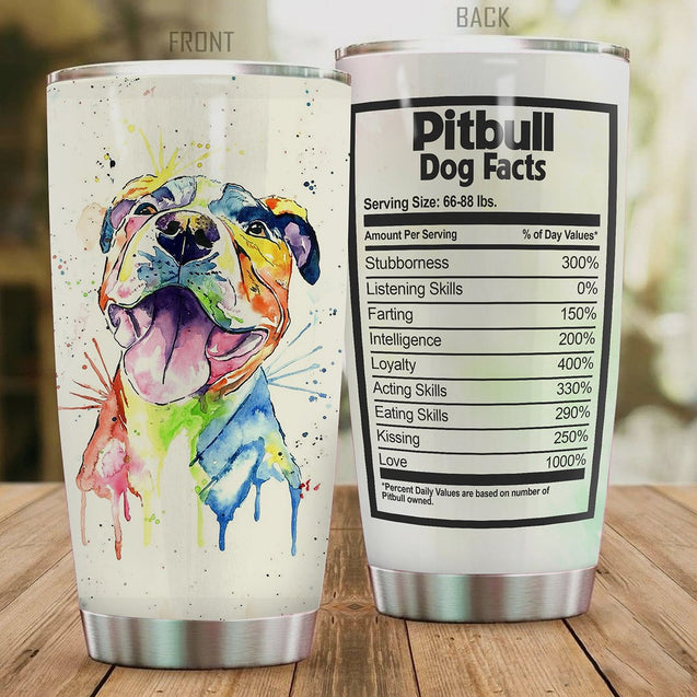 Premium Pitbull Stainless Steel Tumbler