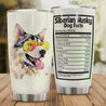 Premium Siberian Husky Stainless Steel Tumbler