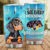 Premium Dachshund  Stainless Steel Tumbler